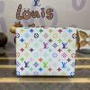 M13746B-057　ルイヴィトン LOUISVUITTON 2024年最新入荷 LV TM ポッシュ トワレ NM 手持ちかばん セカンドバッグ クラッチバッグ モノグラム マルチカラー