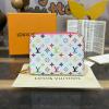 M13409B-057　ルイヴィトン LOUISVUITTON 2024年最新入荷 LV TM ジッピー コイン パース ジッピーウォレット ファスナー短財布 モノグラム マルチカラー キャンバス