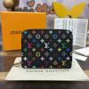 M13409-057　ルイヴィトン LOUISVUITTON 2024年最新入荷 LV TM ジッピー コイン パース ジッピーウォレット ファスナー短財布 モノグラム マルチカラー キャンバス