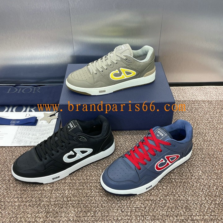 CDJ24026-26　クリスチャンディオール CHRISTIAN DIOR 2024年最新入荷 OBLIQUE B57 スニーカー レースアップシューズ スポーツシューズ 男女兼用 