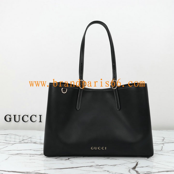 GG815213PBK-057　グッチ GUCCI 2024年最新入荷 GGエンブレム ミディアム トートバッグ ハンドバッグ レディース