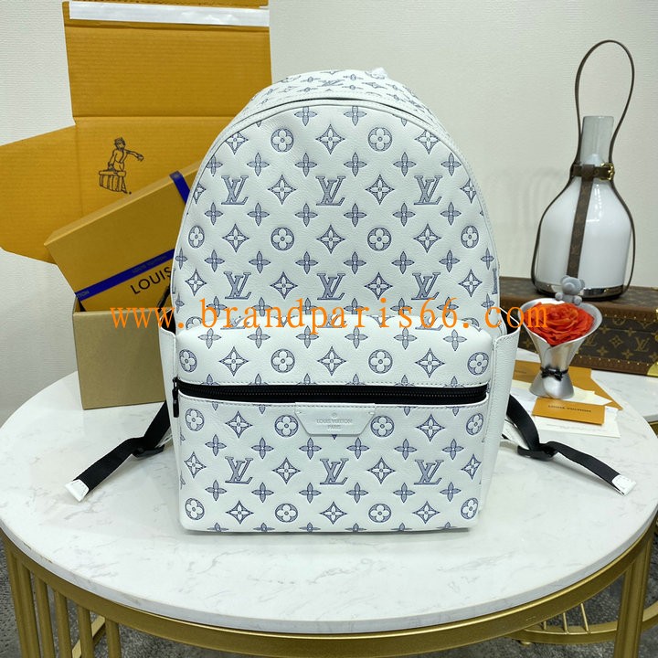 M24760B-057　ルイヴィトン LOUISVUITTON 2024年最新入荷 ディスカバリー バックパック PM メンズ リュックサック モノグラム シャドウ レザー
