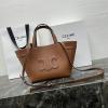 CE118613ZS-99　セリーヌ CELINE 2024年最新入荷 ミニ カバ アナイス キュイル トリオンフ トートバッグ ハンドバッグ グレインドカーフスキン