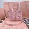 MM5BG263FH-99　ミュウミュウ MIUMIU 2024年最新入荷 ハンドバッグ トートバッグ レディース