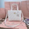 MM5BG263BS-99　ミュウミュウ MIUMIU 2024年最新入荷 ハンドバッグ トートバッグ レディース