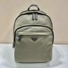 PD2VZ048QH-99　プラダ PRADA 2024年最新入荷 Re-Nylon サフィアーノレザー バックパック メンズ リュック スポーティルック リュックサック デイパックバッグ