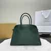 TR1831ZPMG-99　ザ ロウ THE ROW 2024最新入荷 Margaux 15 トップハンドルバッグ トートバッグ ハンドバッグ レディース レザー
