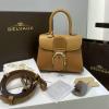 DE0406BPJJT-JSデルヴォー Delvaux 2024年最新入荷 Le Brillant ミニ トップハンドルバッグ トートバッグ ショルダーバッグ レディース
