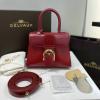 DE0406BPJRD-JS　デルヴォー Delvaux 2024年最新入荷 Le Brillant ミニ トップハンドルバッグ トートバッグ ショルダーバッグ レディース