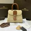 DE0406MPJXZ-JS　デルヴォー Delvaux 2024年最新入荷 Le Brillant ミニ トップハンドルバッグ トートバッグ ショルダーバッグ レディース
