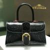 DE0417KQJBK-JS　デルヴォー Delvaux 2024年最新入荷 Le Brillant トップハンドルバッグ トートバッグ ショルダーバッグ レディース