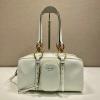 PD1BB138PBS-99　プラダ PRADA 2025年最新入荷 ミディアム トップハンドルバッグ トートバッグ ハンドバッグ ダングル レザー