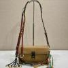 PD1BD379PKF-99　プラダ PRADA 2025年最新入荷 パデッド スモール ショルダーバッグ メッセージバッグ チャーム付