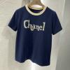 TDCH25001-XG　シャネル CHANEL 2025年春夏最新入荷 Tシャツ 半袖 ショートスリーブ スウェットシャツ クルーネック