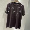 TDMM25003-XG　ミュウミュウ MIUMIU 2025年春夏最新入荷 Tシャツ 半袖 ショートスリーブ スウェットシャツ クルーネック レディース