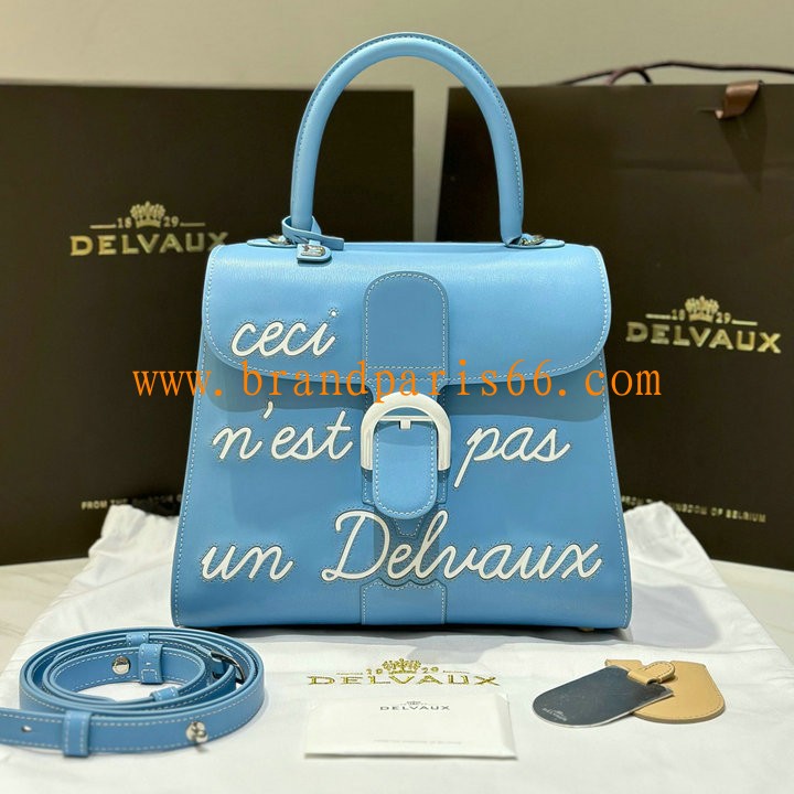 DE0588ZLS-JS　デルヴォー Delvaux 2024年最新入荷 Le Brillant ミディアム トップハンドルバッグ トートバッグ ショルダーバッグ レディース