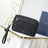 CD2340XBK-GH　クリスチャンディオール CHRISTIAN DIOR 2025年最新入荷 ポーチ ストラップ付き 手持ちかばん クラッチバッグ メンズ