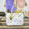 M13085-057　ルイヴィトン LOUISVUITTON 2025年最新入荷 LV TM スピーディ バンドリエール 25 トートバッグ ハンドバッグ モノグラム キャンバス マルチカラー