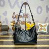 M13106-057　ルイヴィトン LOUISVUITTON 2025年最新入荷 LV TM キャリーオール バイブ ハンドバッグ ショルダーポーチ ラムレザー ブラック