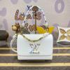 M13678-057　ルイヴィトン LOUISVUITTON 2025年最新入荷 LV TM ツイスト MM ハンドバッグ ショルダーバッグ エピレザー ホワイト