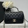 CH2431LYQKK-CC　シャネル CHANEL 2025年最新入荷 ココマーク トップハンドルバッグ 2way ショルダーバッグ レディース ブラック 