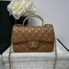 CH2431YPJZY-CC　シャネル CHANEL 2025年最新入荷 ココマーク トップハンドルバッグ 2way ショルダーバッグ レディース ブラック 