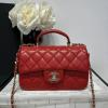 CH2431YQJRD-CC　シャネル CHANEL 2025年最新入荷 ココマーク トップハンドルバッグ 2way ショルダーバッグ レディース ブラック 