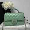 CH2431YQJQG-CC　シャネル CHANEL 2025年最新入荷 ココマーク トップハンドルバッグ 2way ショルダーバッグ レディース ブラック 