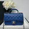 CH2431YQJDL-CC　シャネル CHANEL 2025年最新入荷 ココマーク トップハンドルバッグ 2way ショルダーバッグ レディース ブラック 