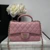 CH2431YQJYF-CC　シャネル CHANEL 2025年最新入荷 ココマーク トップハンドルバッグ 2way ショルダーバッグ レディース ブラック 