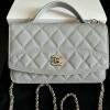 CH4402QHS-CC　シャネル CHANEL 2025年最新入荷 チェーン クラッチ バッグ ショルダーバッグ レディース グレインド カーフスキン