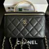 CH96120BK-CC　シャネル CHANEL 2025年最新入荷 ヴァニティーケース トップハンドルバッグ トートバッグ ショルダーバッグ 