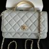 CH96119QH-CC　シャネル CHANEL 2025年春夏 チェーン クラッチ バッグ ショルダーバッグ レディース グレインド カーフスキン 