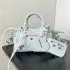 BA8230XBQL-99　バレンシアガ BALENCIAGA 2025年最新入荷 Neo cagole スモール トートバッグ ハンドバッグ 2way ショルダーバッグ レディース