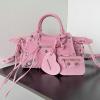 BA8230XBQF-99　バレンシアガ BALENCIAGA 2025年最新入荷 Neo cagole スモール トートバッグ ハンドバッグ 2way ショルダーバッグ レディース