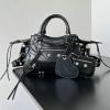 BA8230XPZK-99　バレンシアガ BALENCIAGA 2025年最新入荷 Neo cagole スモール トートバッグ ハンドバッグ 2way ショルダーバッグ レディース