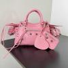 BA8230XPFH-99　バレンシアガ BALENCIAGA 2025年最新入荷 Neo cagole スモール トートバッグ ハンドバッグ 2way ショルダーバッグ レディース