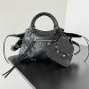 BA8230XPBK-99　バレンシアガ BALENCIAGA 2025年最新入荷 Neo cagole スモール トートバッグ ハンドバッグ 2way ショルダーバッグ レディース