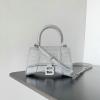 BA70552ZYS-99　バレンシアガ BALENCIAGA 2025年最新入荷 hourglass XS トートバッグ ハンドバッグ 2way ショルダーバッグ レディース