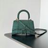 BA70552ZGL-99　バレンシアガ BALENCIAGA 2025年最新入荷 hourglass XS トートバッグ ハンドバッグ 2way ショルダーバッグ レディース
