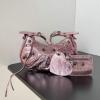 BA671309XPJF-99　バレンシアガ BALENCIAGA 2025年最新入荷 ウィメンズ Le Cagole XS ホーボーバッグ 2way ショルダーバッグ レディース