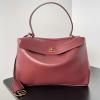 BA789772PJJ-99　バレンシアガ BALENCIAGA 2025年最新入荷 ウィメンズ Rodeo ミディアム ハンドバッグ 2way ショルダーバッグ