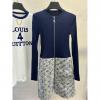 KQLV25009-XG　ルイヴィトン LOUISVUITTON 2025年春夏最新入荷 ロングスリーブ ニットドレス レディース ワンピース おしゃれ カジュアル