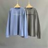 TCAW25001-XG　アレキサンダー ワン Alexander Wang 2025年春夏最新入荷 クルーネック ロングスリーブ ロゴTシャツ 長袖 おしゃれ ユニセックス カジュアル