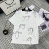 TDCH25003-XG　シャネル CHANEL 2025年春夏最新入荷 クルーネック Tシャツ 半袖 レディース ゆったり カジュアル おしゃれ