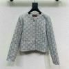 WTGG25002-XG　グッチ GUCCI 2025年春夏最新入荷 GGウールツイード エンブロイダリー ジャケット レディース カジュアル おしゃれ