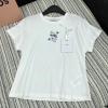 TDCD25005-JS　クリスチャンディオール CHRISTIAN DIOR 2025年春夏最新入荷 コットンジャージー Tシャツ 半袖 クルーネック カジュアル おしゃれ