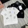 TDCH25010-JS　シャネル CHANEL 2025年春夏最新入荷 コットンジャージー Tシャツ 半袖 クルーネック レディース カジュアル おしゃれ 