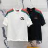 TDGG25009-JS　グッチ GUCCI 2025年春夏最新入荷 コットンジャージー  Tシャツ 半袖 クルーネック レディース カジュアル おしゃれ 
