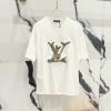 TDLV25004-JS　ルイヴィトン LOUISVUITTON 2025年春夏最新入荷 コットンジャージー  Tシャツ 半袖 クルーネック レディース カジュアル おしゃれ 